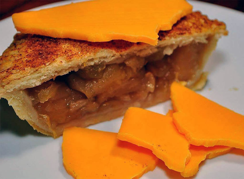 Vermont: Cheddar Cheese Apple Pie