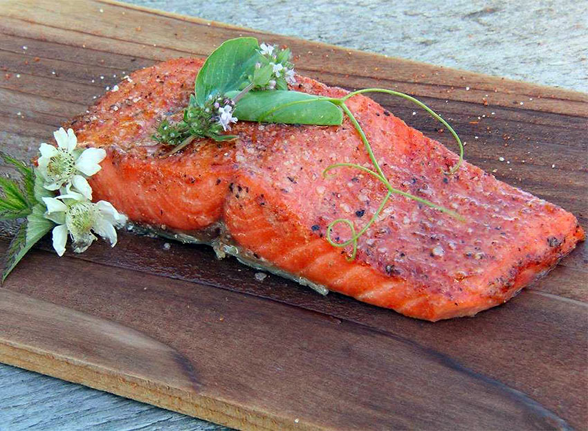 Washington: Cedar Plank Salmon