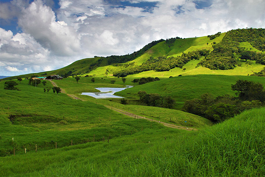 a scenery in Costa Rica