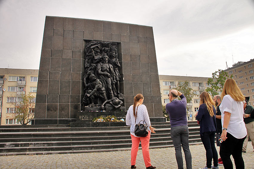 Ghetto Heroes Monument, Warsaw