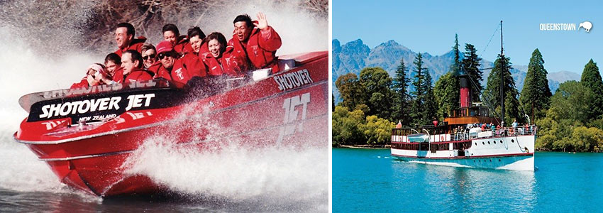 writer on the Shotover Jet boat and the SS Earnslaw steamer