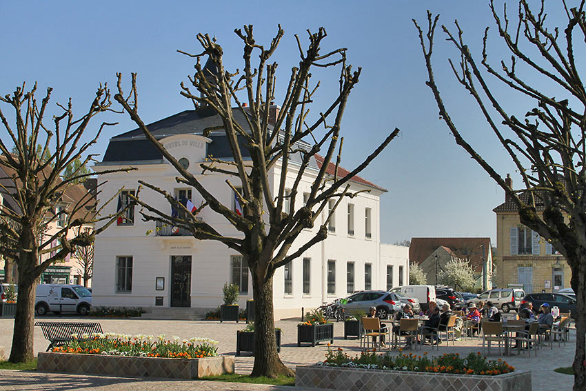 Auvers-sur-Oise scene