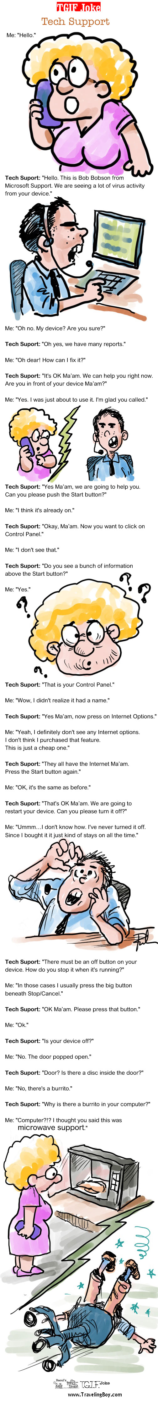 TGIF Joke of the Week: Tech Support 1