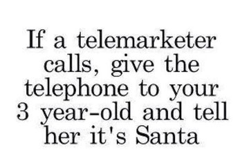 Christmas Telemarketer