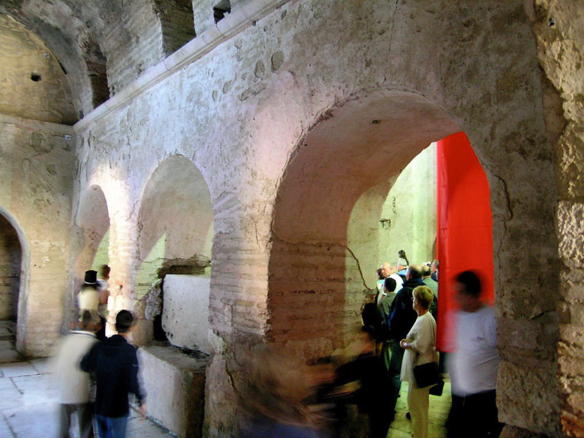 ancient church of St. Nicolas, Myra, Turkey