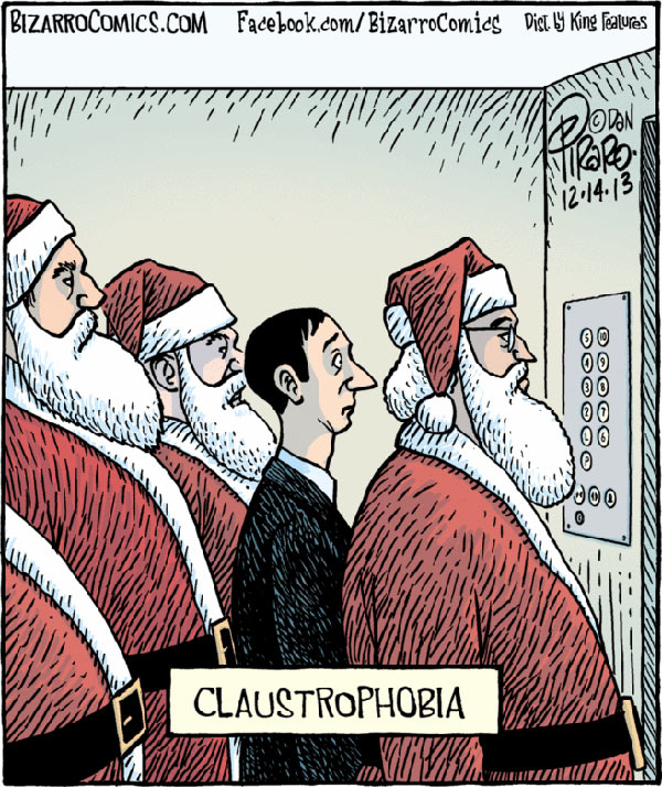 Parting Shots: Claustrophobia