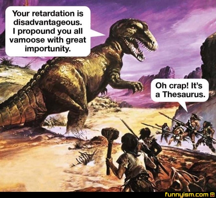Parting Shot: Thesaurus
