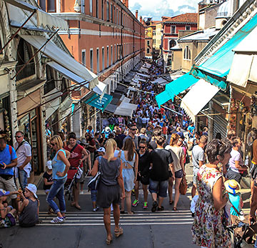 crowded Venice