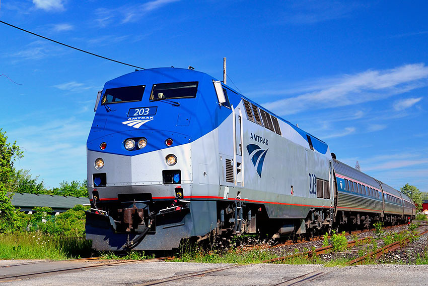 Amtrak train