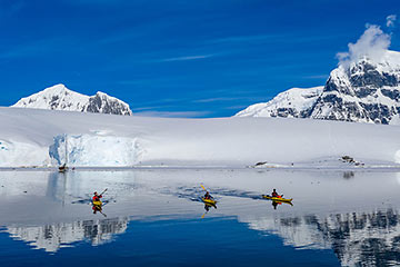 cruising Antarctica