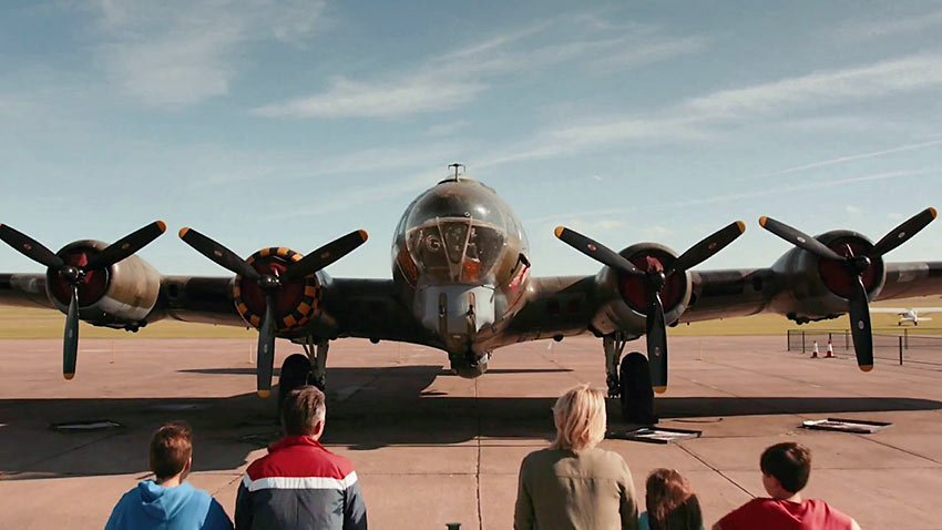 B17G Flying Fortress at the Duxford Aviation Museum