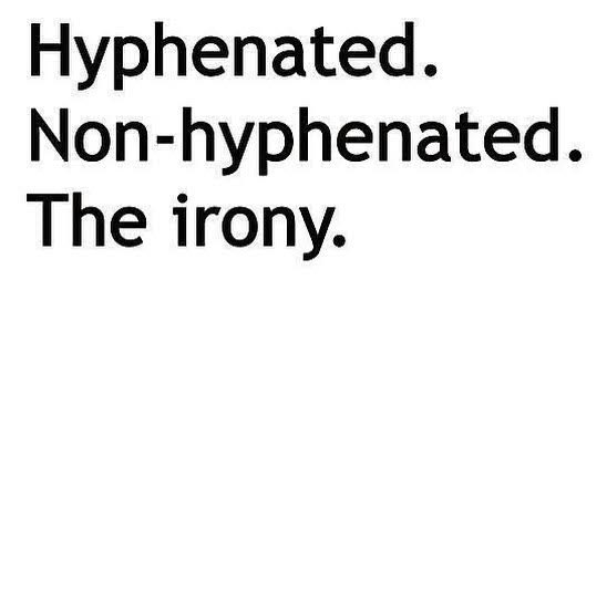 Don's Puns: Hyphenated