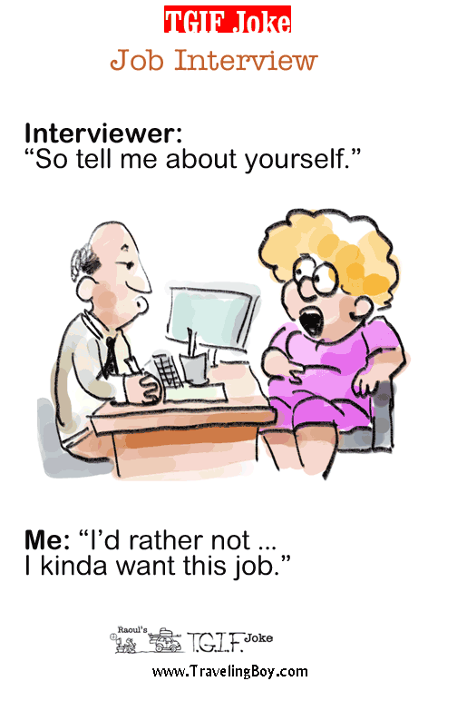 TGIF Joke of the Week: Job Interview