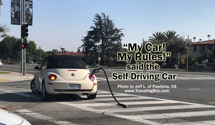 Parting Shot: Self-Driving Car