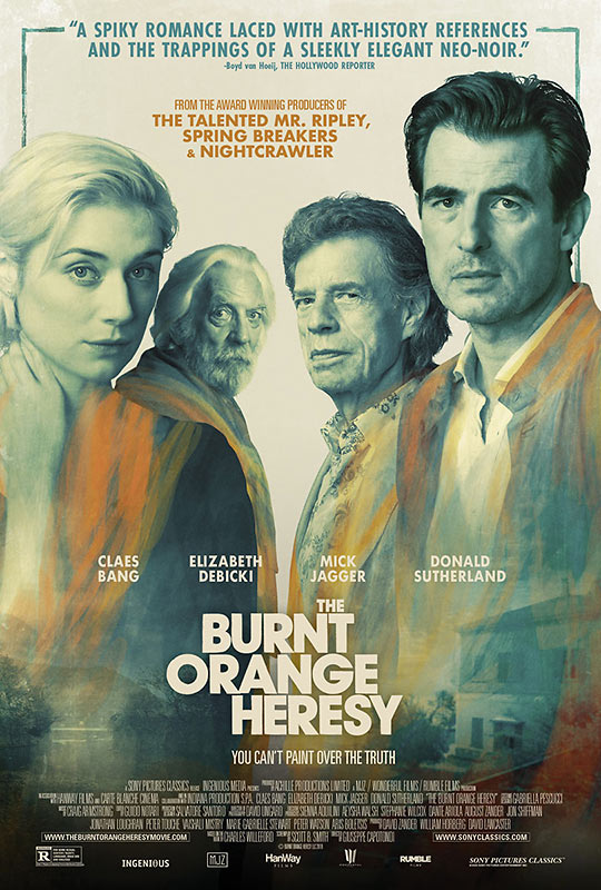 Burnt Orange Heresy poster