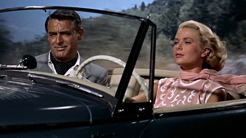 Carry Grant and Kelly in her last film, 1955’s 'To Catch a Thief'