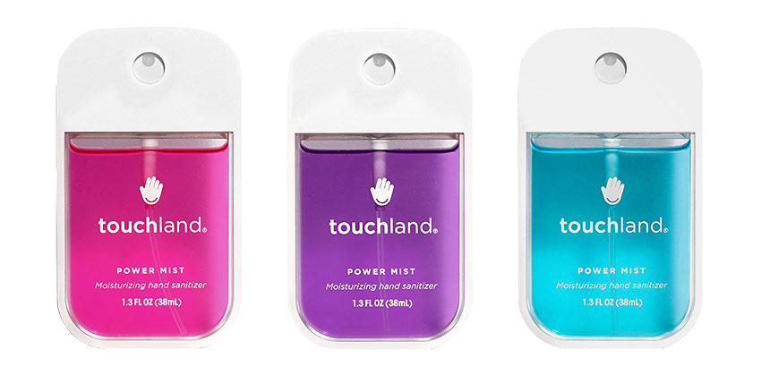 Touchland Power Mist sanitizers