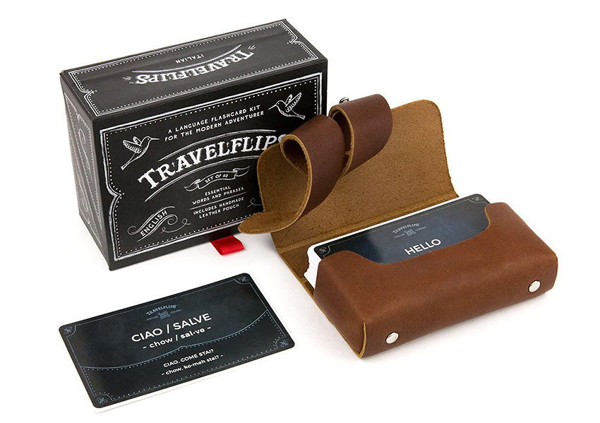 Travel Flips Box Cards case