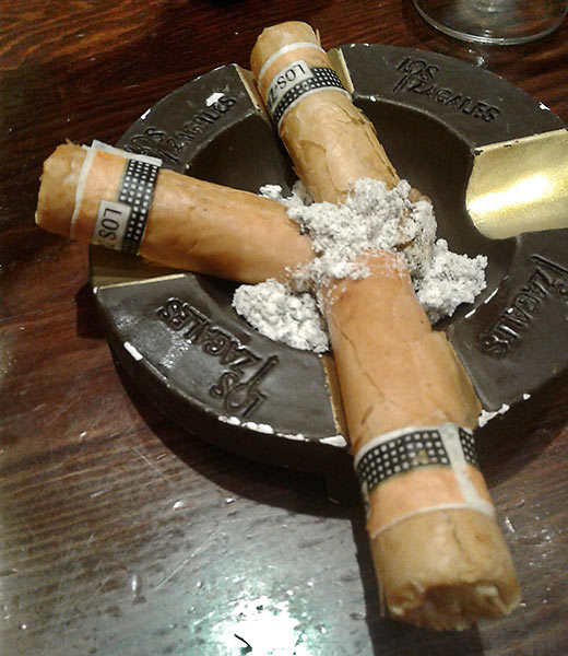 cigar-looking tapas