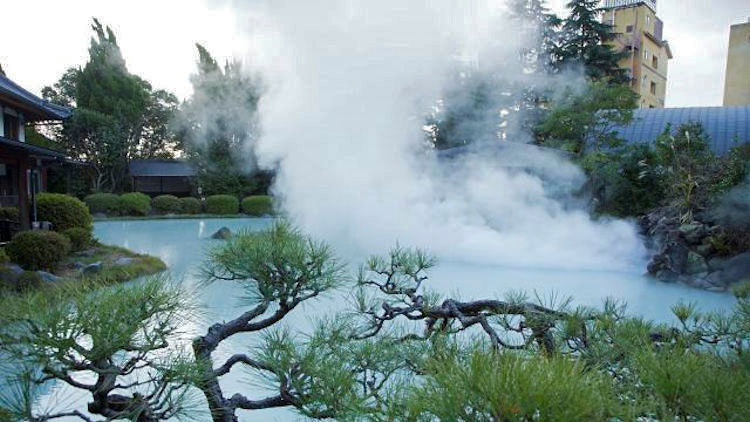 Beppu Onsen hot springs, Japan