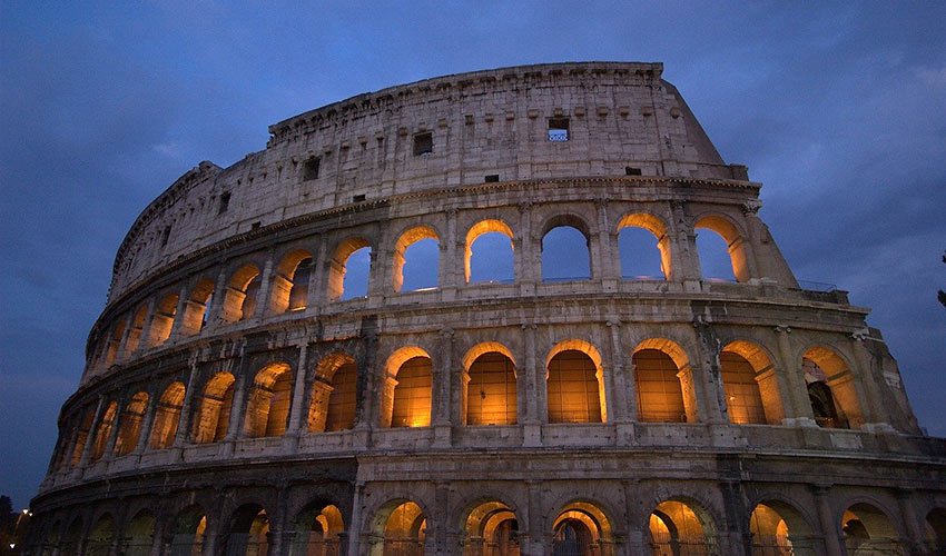 the Colosseum, Rome