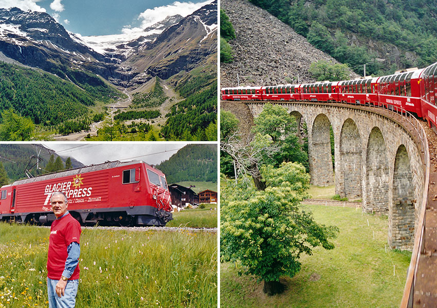 John Clayton in Switzerland