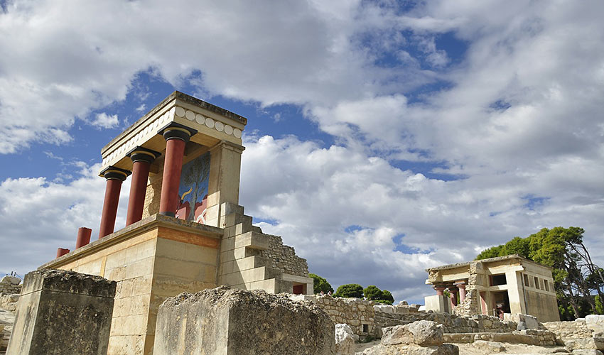 Knossos in Crete