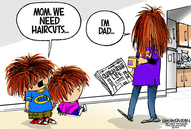 Parting Shots: Need Haircuts