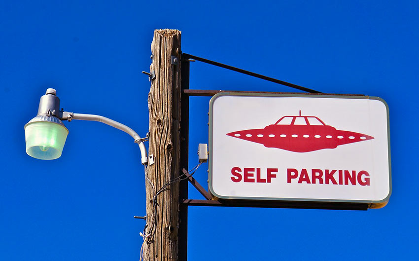 signage at the Cafe Little A'Le'Inn, Rachel, Nevada