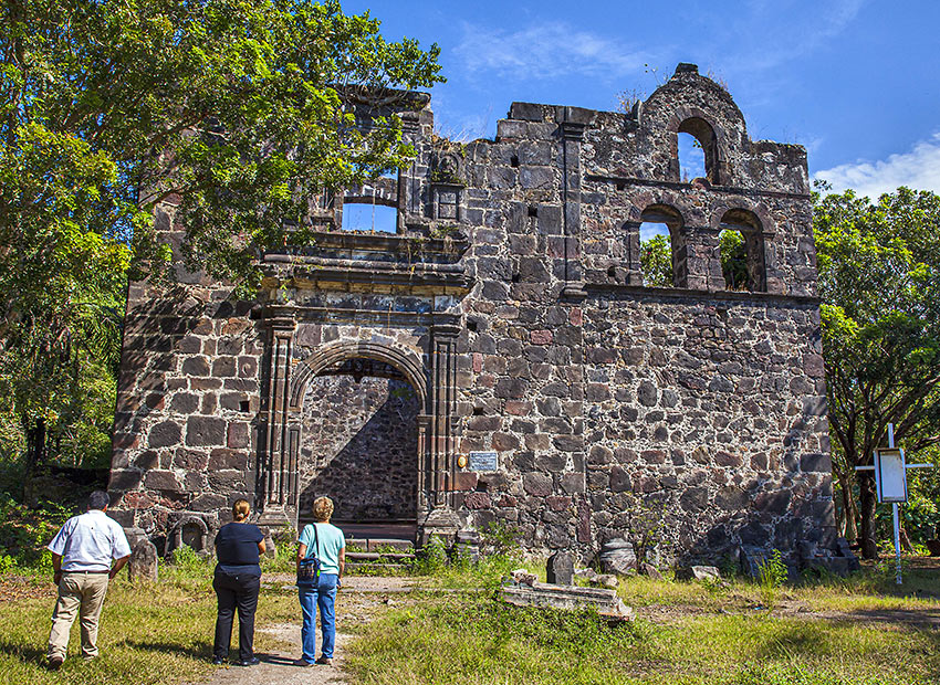 Our Lady of the Rosary Church on San Basilio hill, San Blas