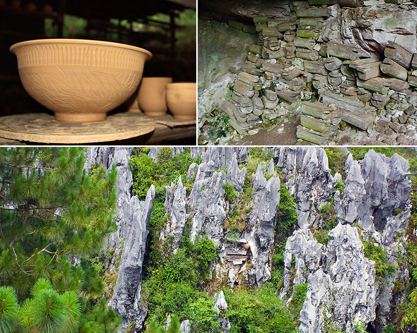 pottery, Sumaguing Burial Cave and the Sugong Hanging Coffins, Sagada