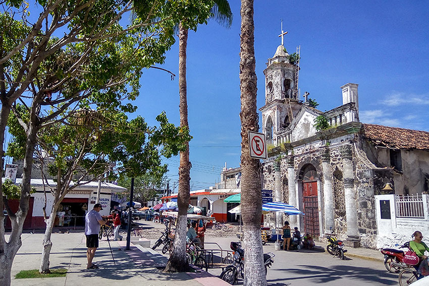 San Blas’s first parish church