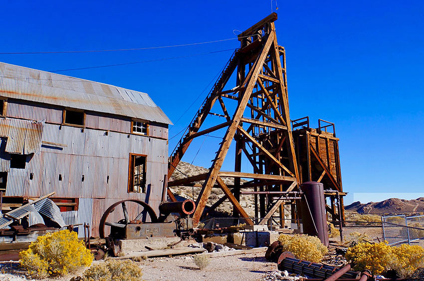 The Desert Queen silver mine, Tonopah