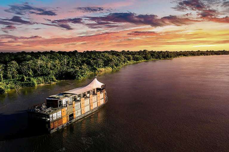 Amazon River By Boat With Rainforest Cruises: Traveling Boy