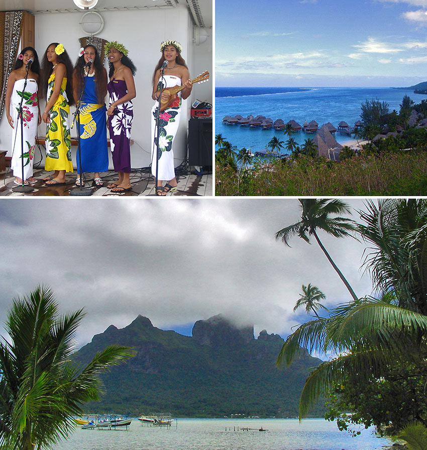 scenes from Tahiti