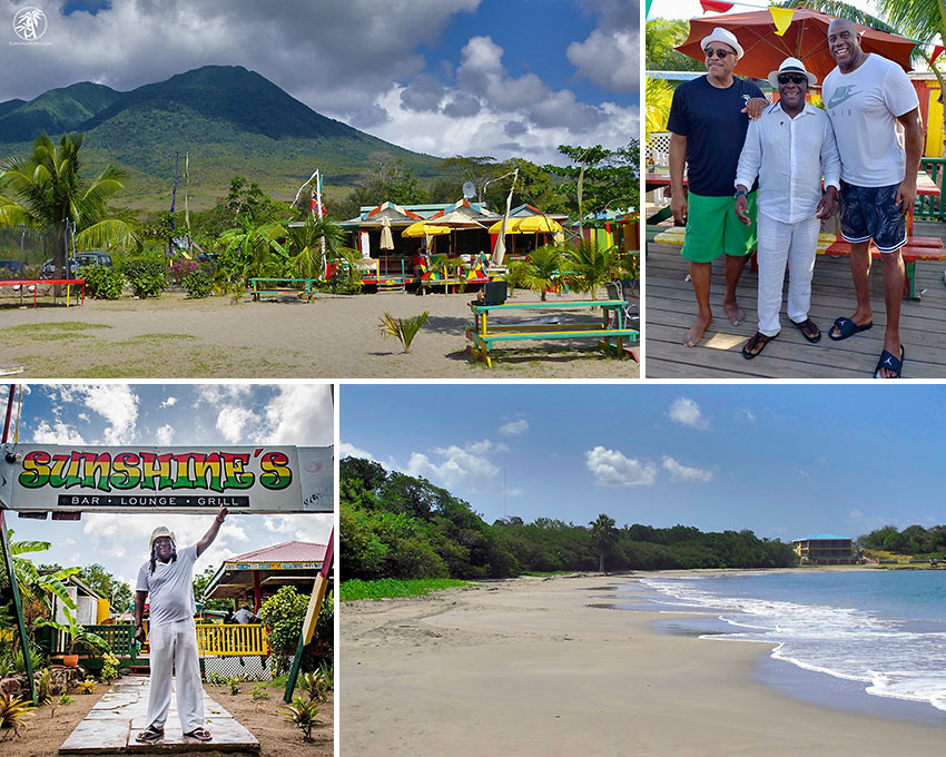 Sunshine’s Beach Bar on Nevis