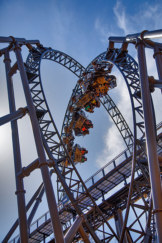 Time Traveler Loops, Silver Dollar City, Branson, MO