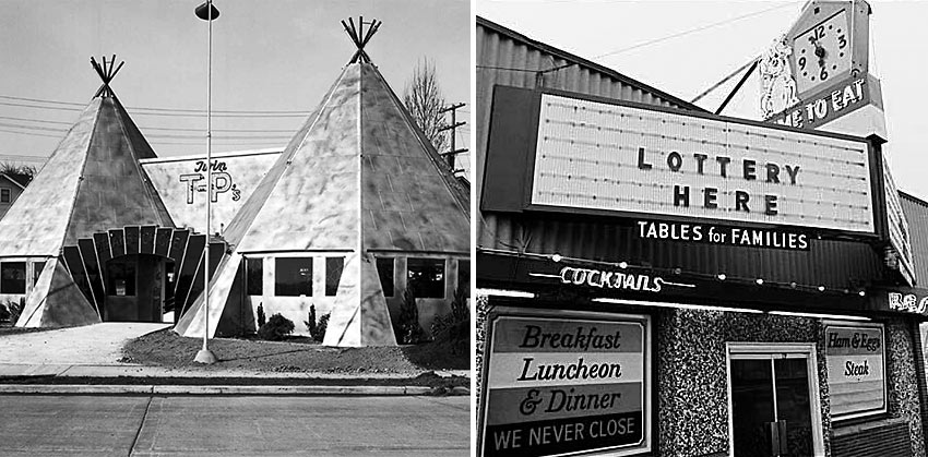 Twin Teepees and the Dog House, Seattle