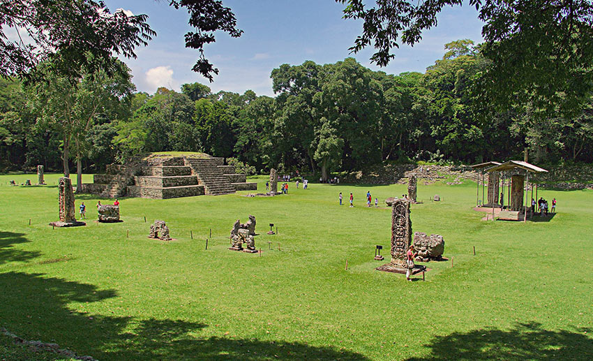 Copán’s Maya ruins, western Honduras