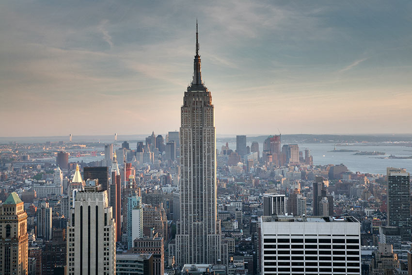 Empire State Building as seen from Top of the Rock