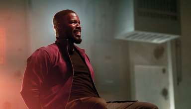 Jamie Foxx in a scene from Project Power