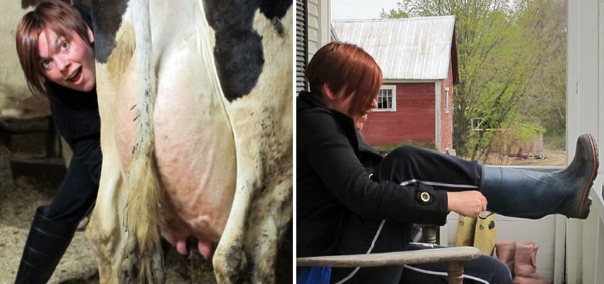 Vermont dairy farm