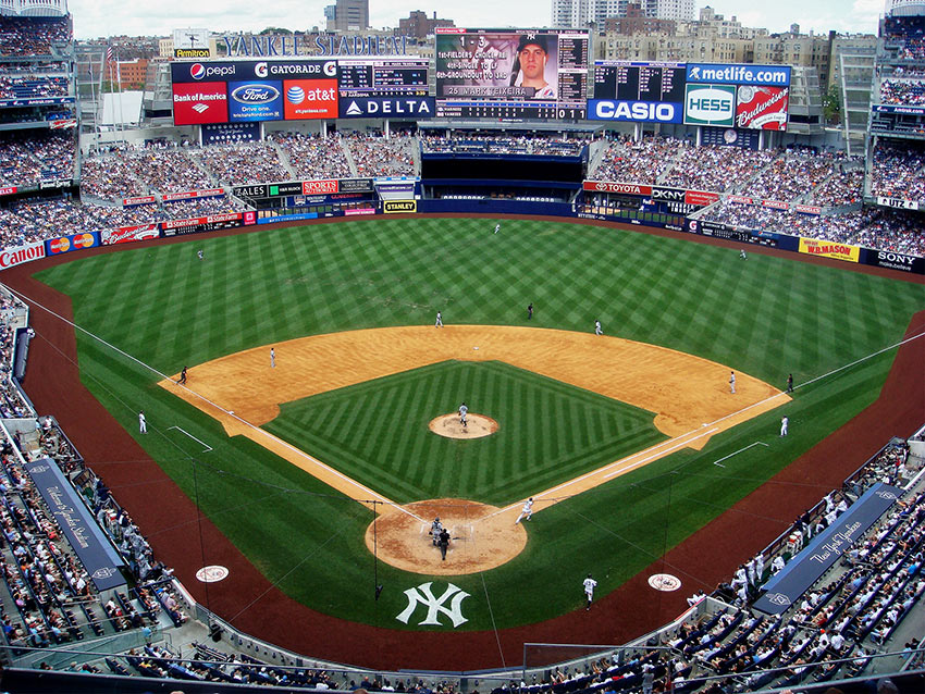 new Yankee Stadium in Concourse, Bronx, New York City