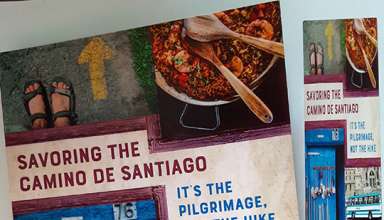 'Savoring the Camino de Santiago' book cover