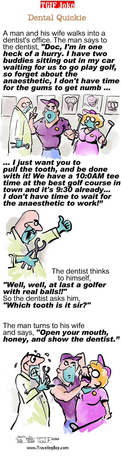 TGIF Joke of the Week: Dental Quickie