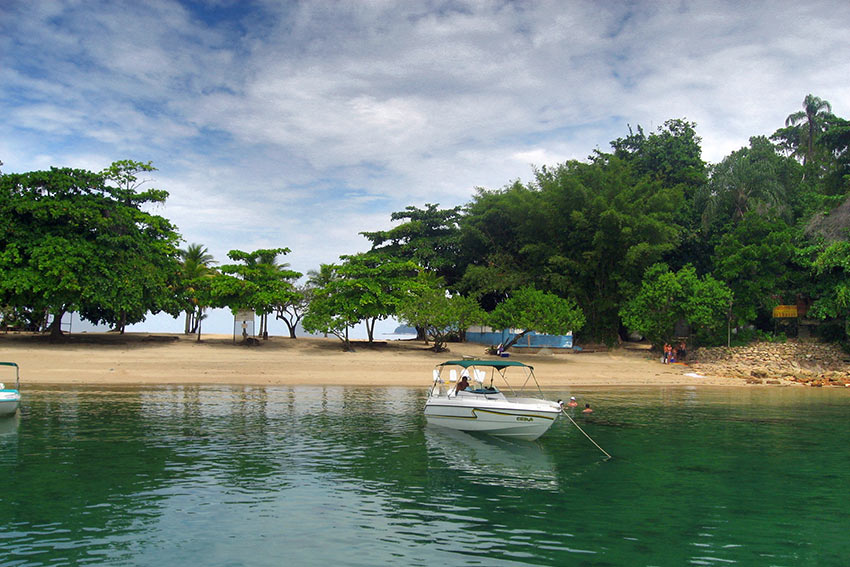 island in Paraty Bay