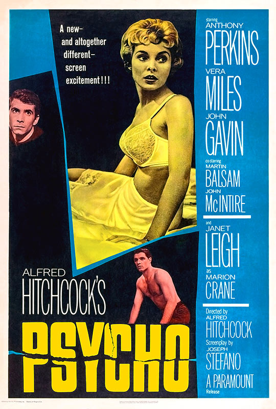 Psycho (1960) movie poster