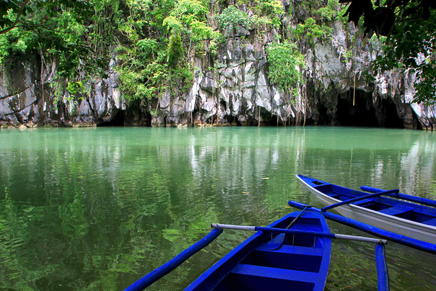 the Underground River entrance, Puerto Princesa