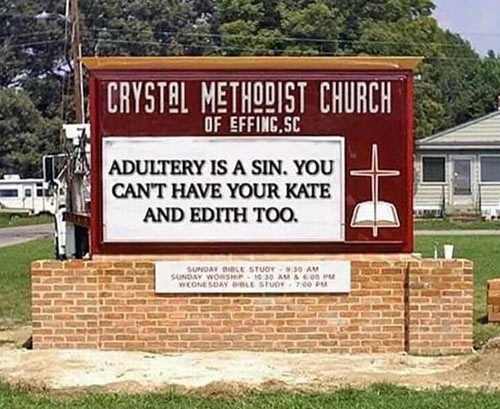 Mel's Puns: Adultery