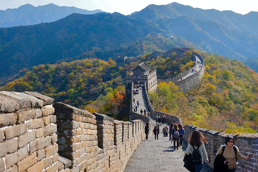 the Great Wall of China